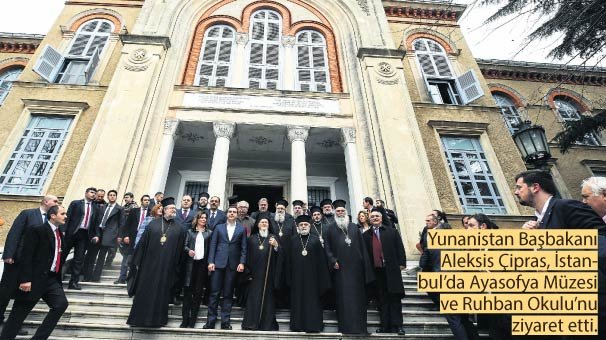 Yunan Başbakan Çipras’tan bir ilk! Ruhban Okulu’na tarihi ziyaret