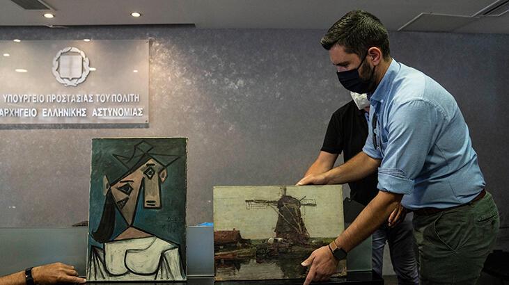 Yunanistan'da çalınan Picasso tablosu bulundu